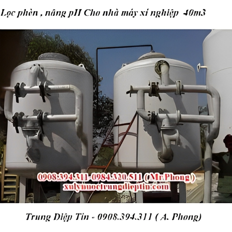 xử lý nước phèn nông thôn đơn giản nhất